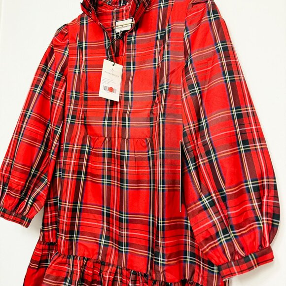 NWT Tuckernuck Palmerston Dress in Royal Stewart Tartan Plaid - Picture 6 of 16
